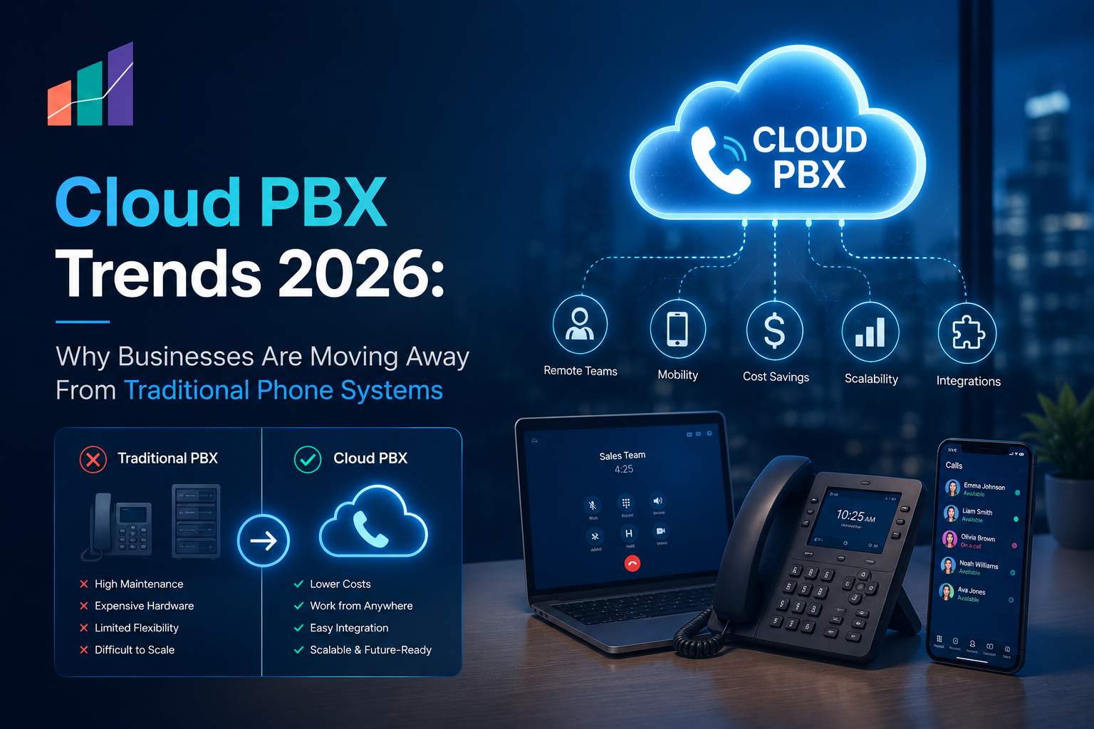 Cloud PBX Trends 2026: Why Businesses Are Moving Away From Traditional Phone Systems