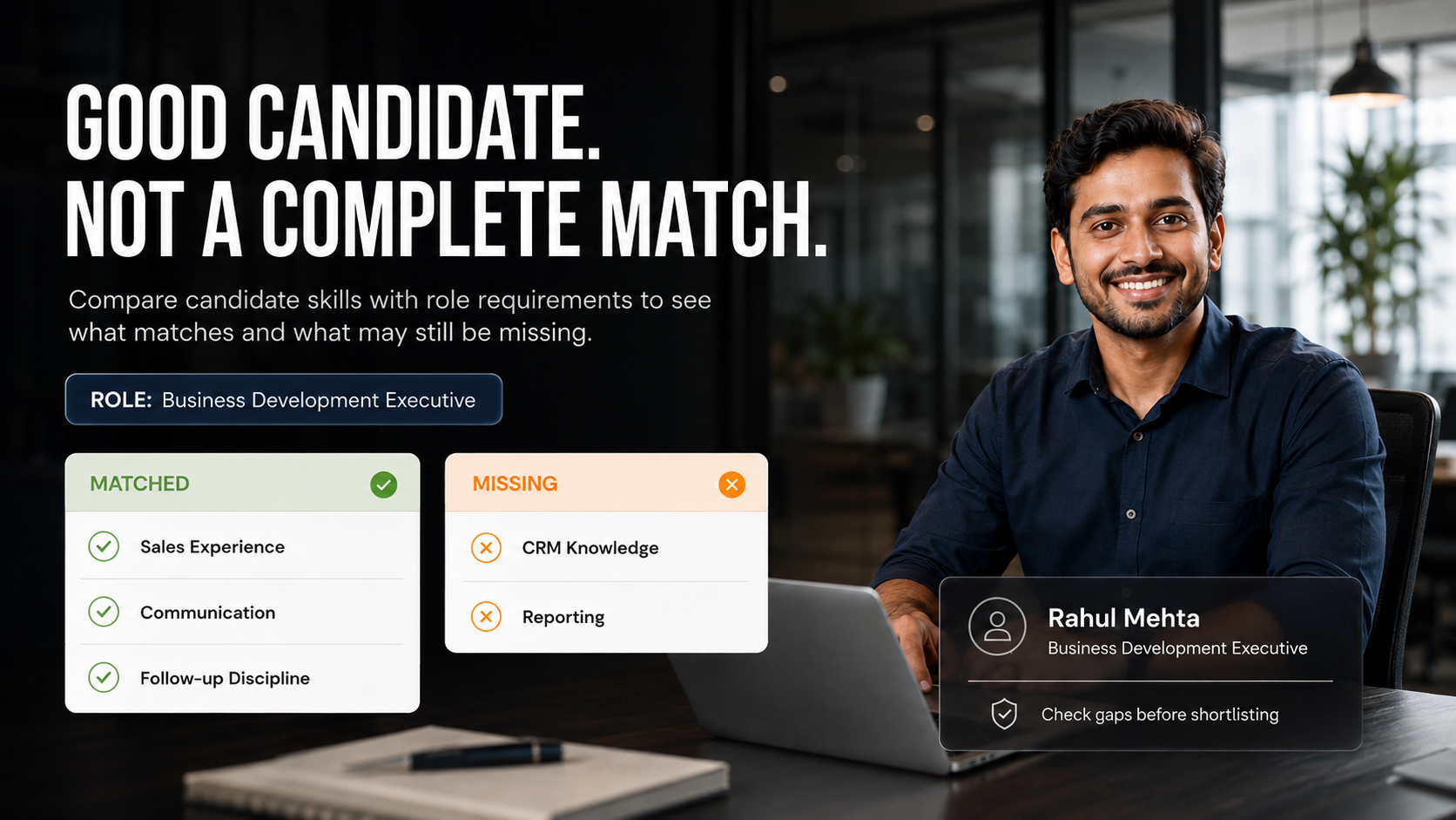Good Candidate, Not a Complete Match: How to Compare Skills Before Shortlisting