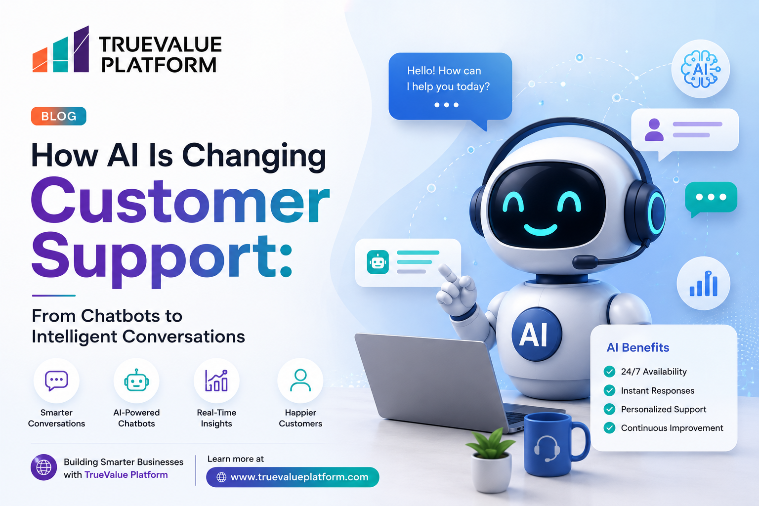 How AI Is Changing Customer Support: From Chatbots to Intelligent Conversations